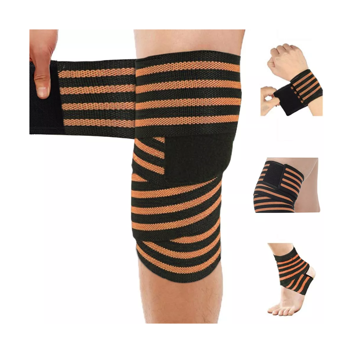 Rodillera venda pesas